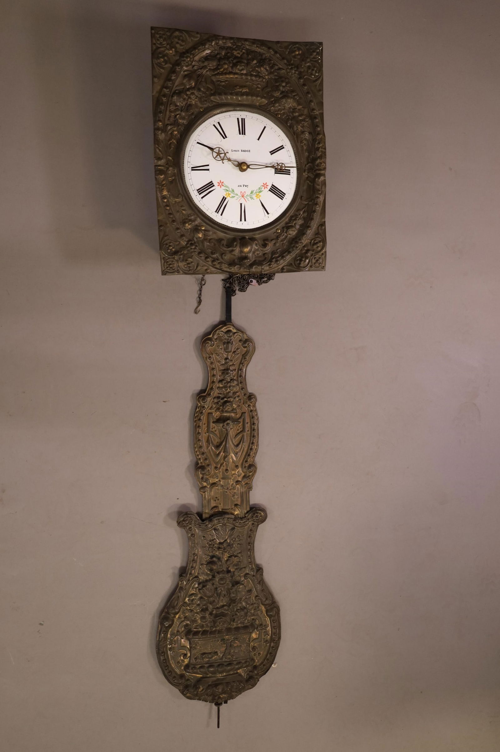 Antique French Morbier Clock Auction