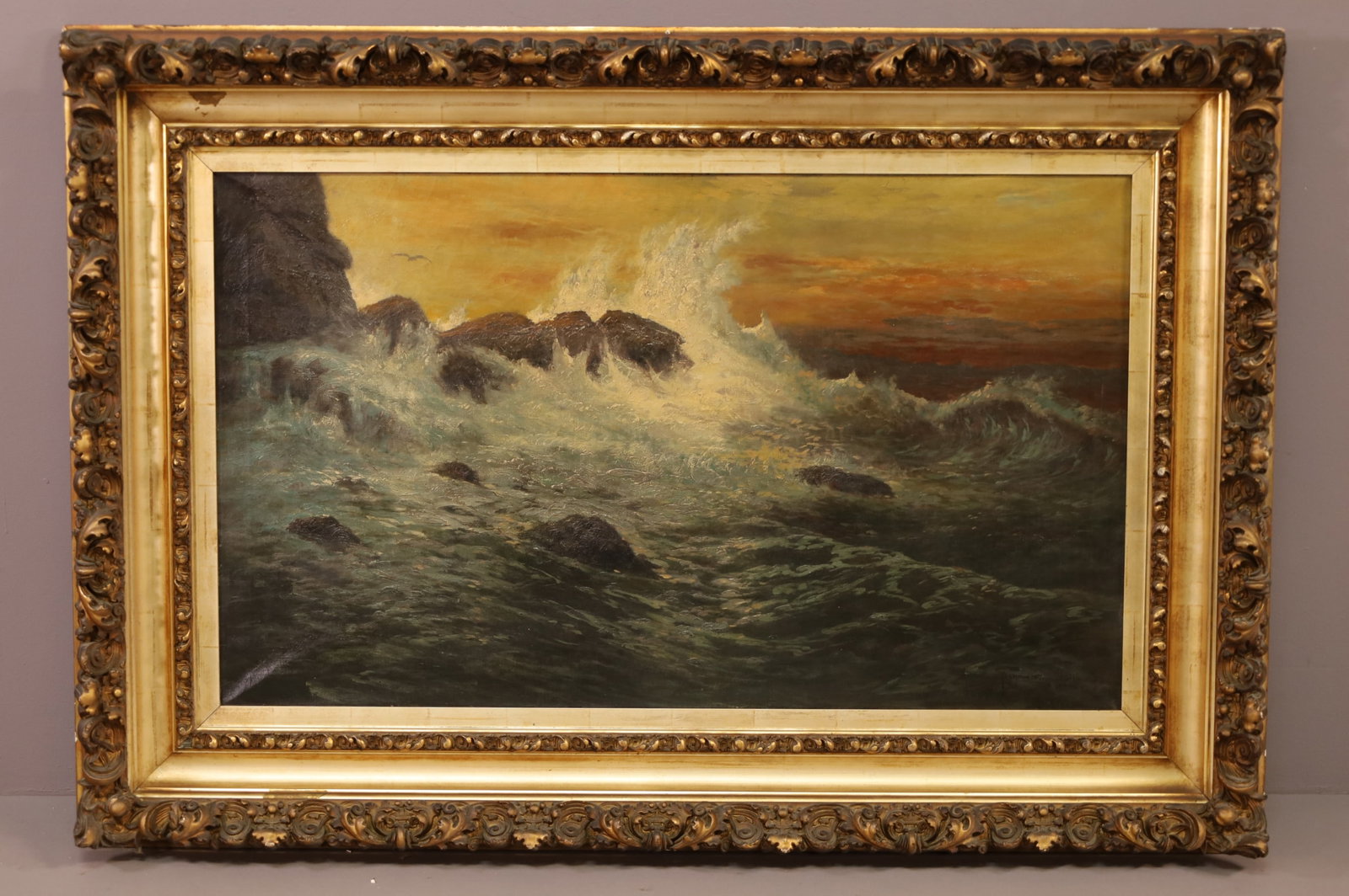 RALPH DAVISON MILLER OIL PAINTING (1 of 3)