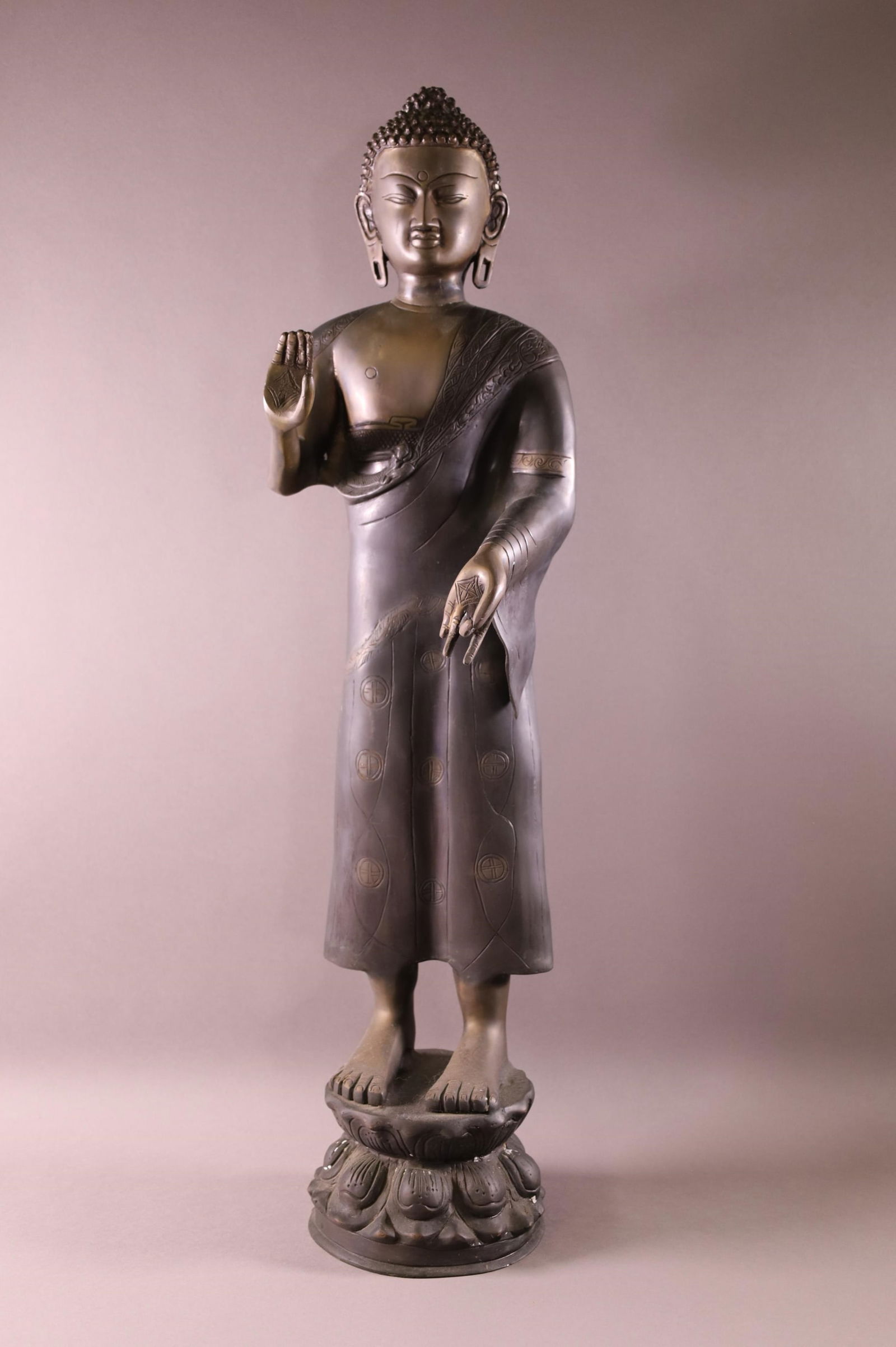 GUANYIN BRONZE STATUE (1 of 3)