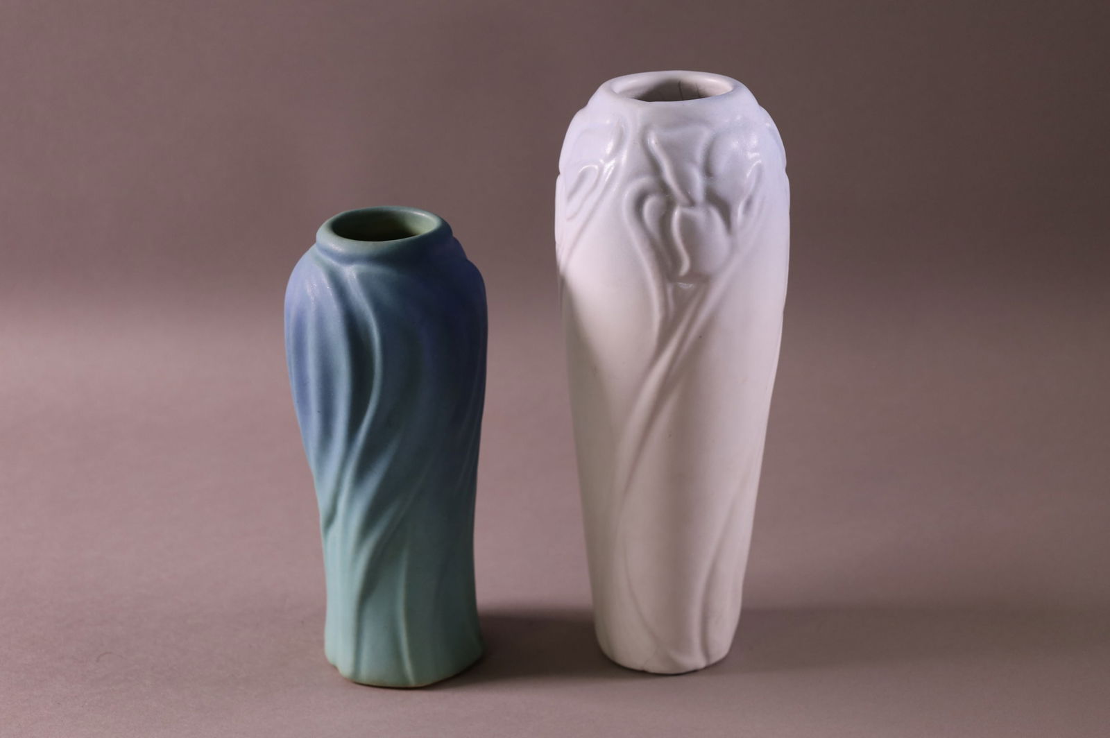 2 VAN BRIGGLE VASES (1 of 5)
