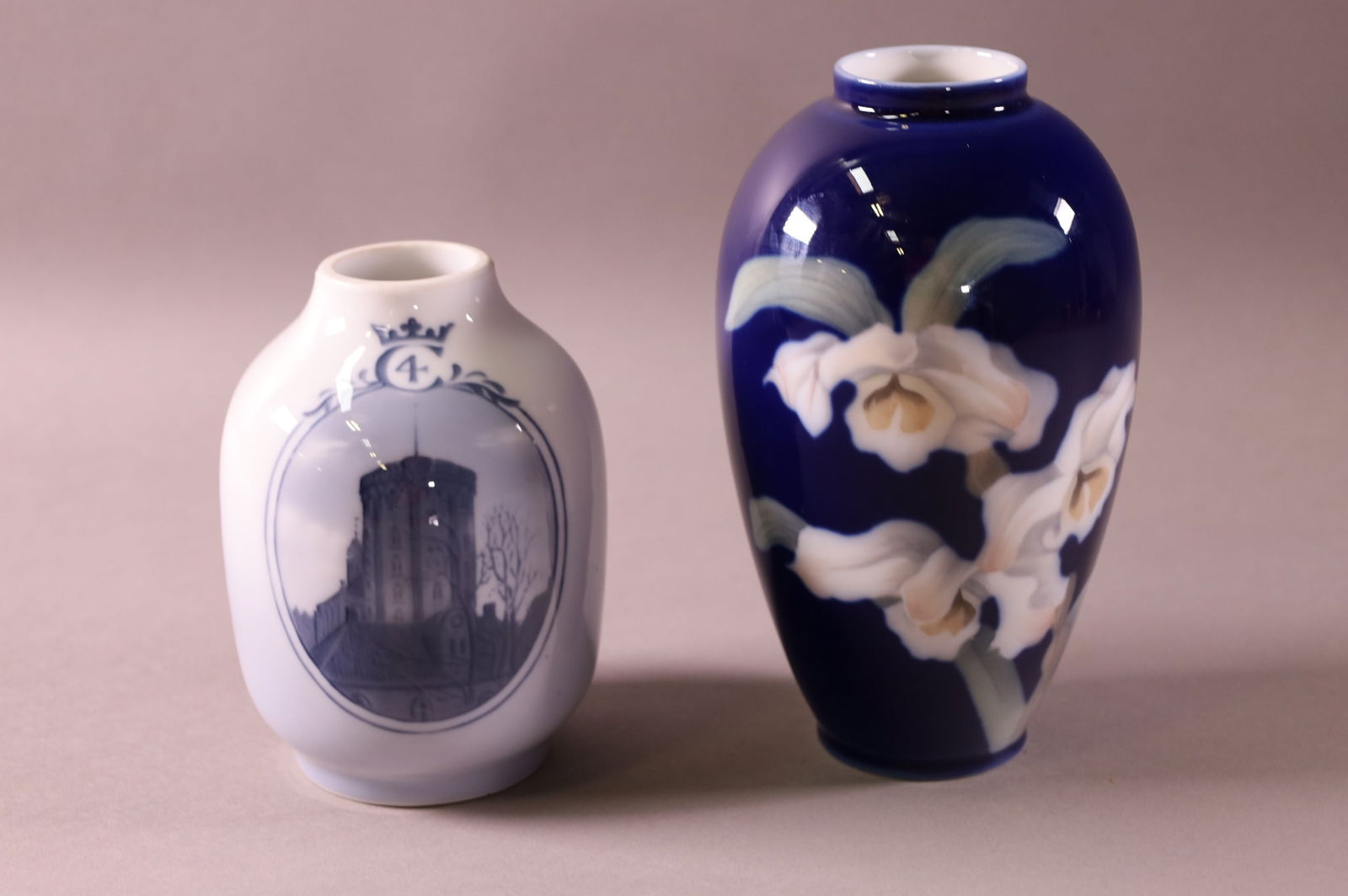 2 ROYAL COPENHAGEN VASES (1 of 3)