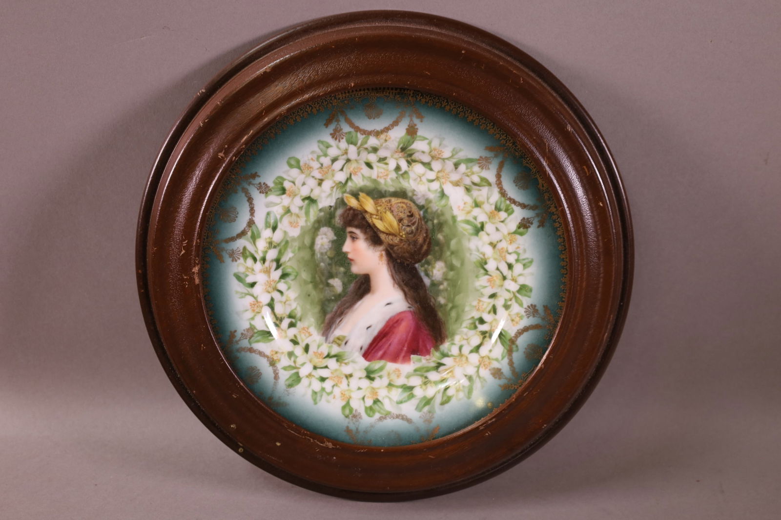 HAND PAINTED PORTRAIT PLATE (1 of 3)
