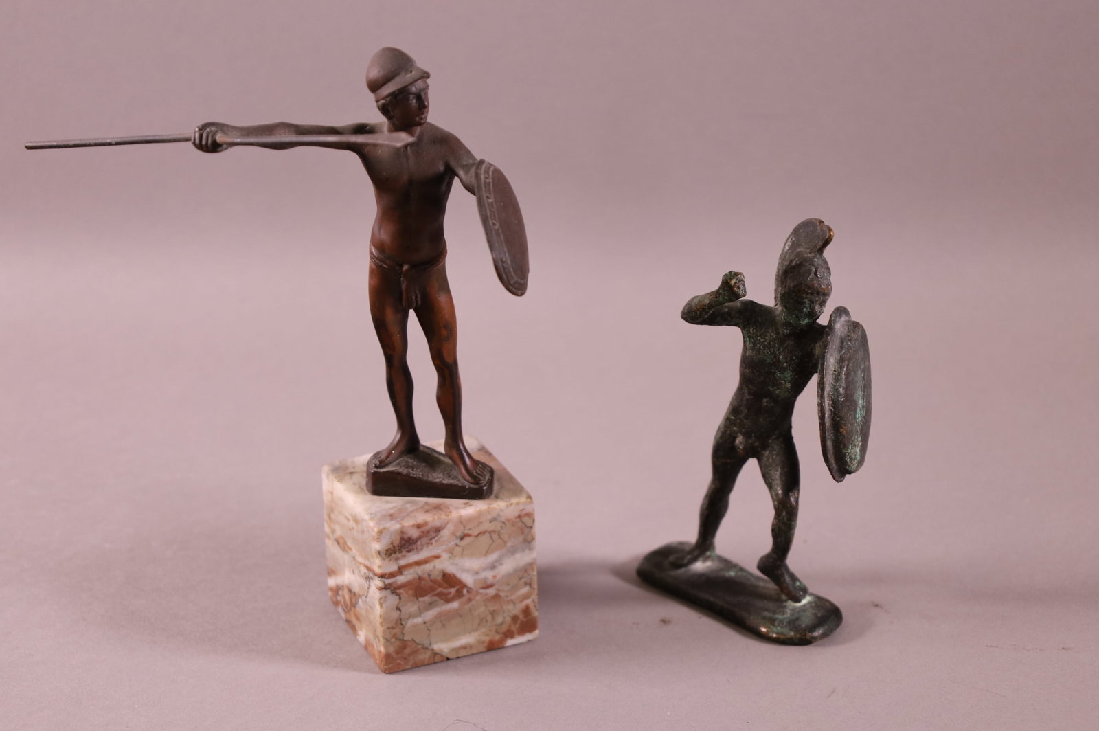 2 SMALL CABINET BRONZES (1 of 3)