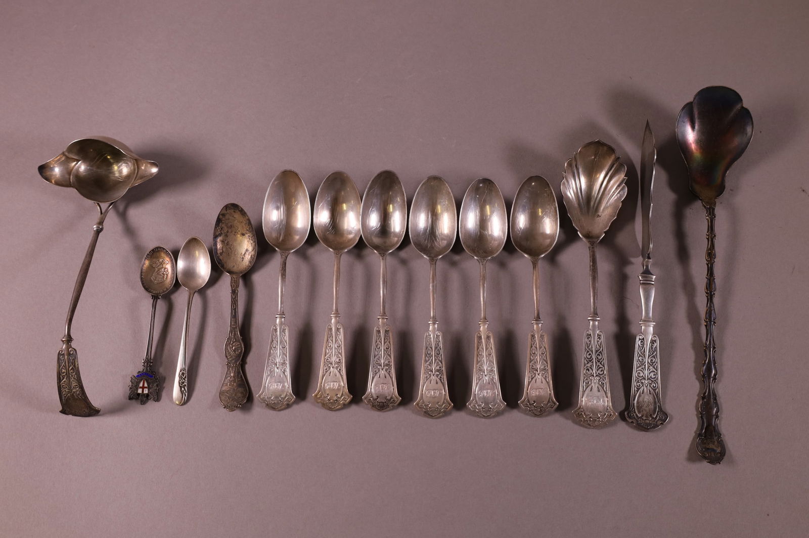 MISC. LOT OF STERLING FLATWARE (1 of 5)