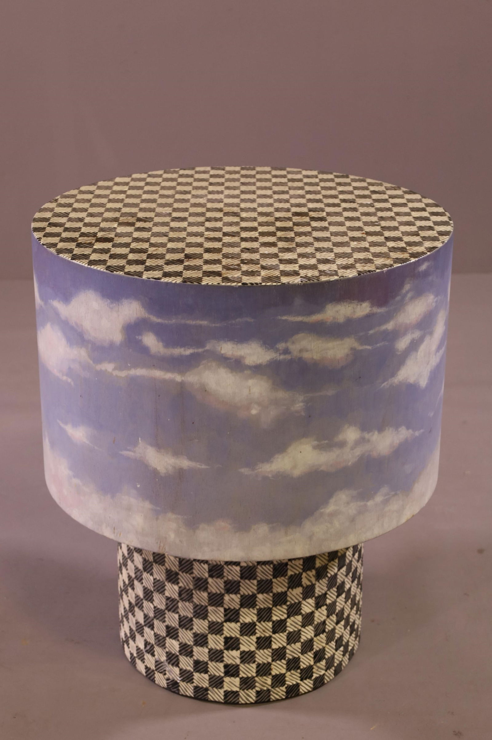 ARTIST PAINTED SIDE TABLE (1 of 4)