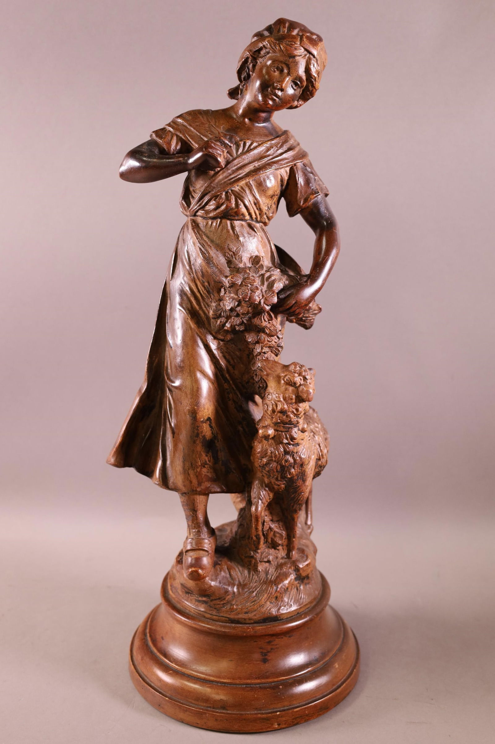 AFTER MOREAU STATUE OF A LADY (1 of 3)