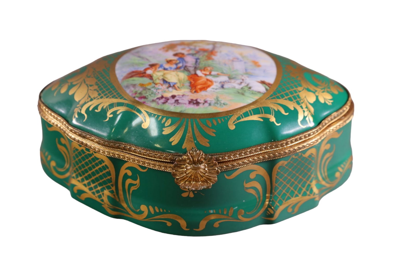 LARGE LIMOGES DRESSER BOX (1 of 4)