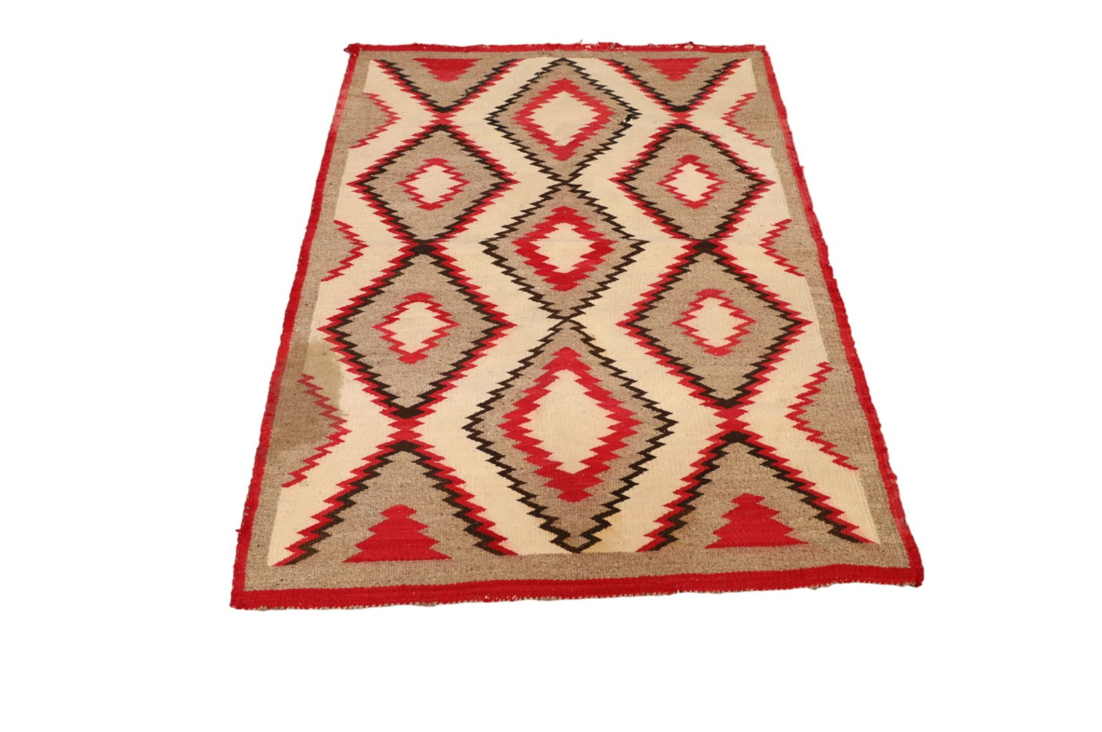 1920'S NAVAJO NATIVE AMERICAN RUG (1 of 4)