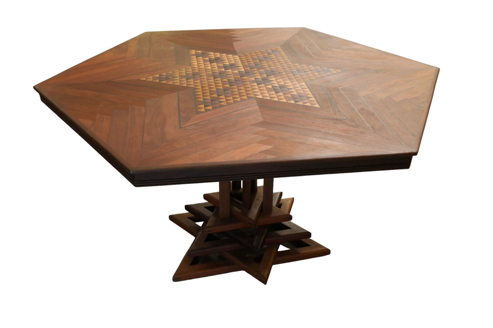 TERRY HANSEN CUSTOM MADE INLAID TABLE (1 of 4)