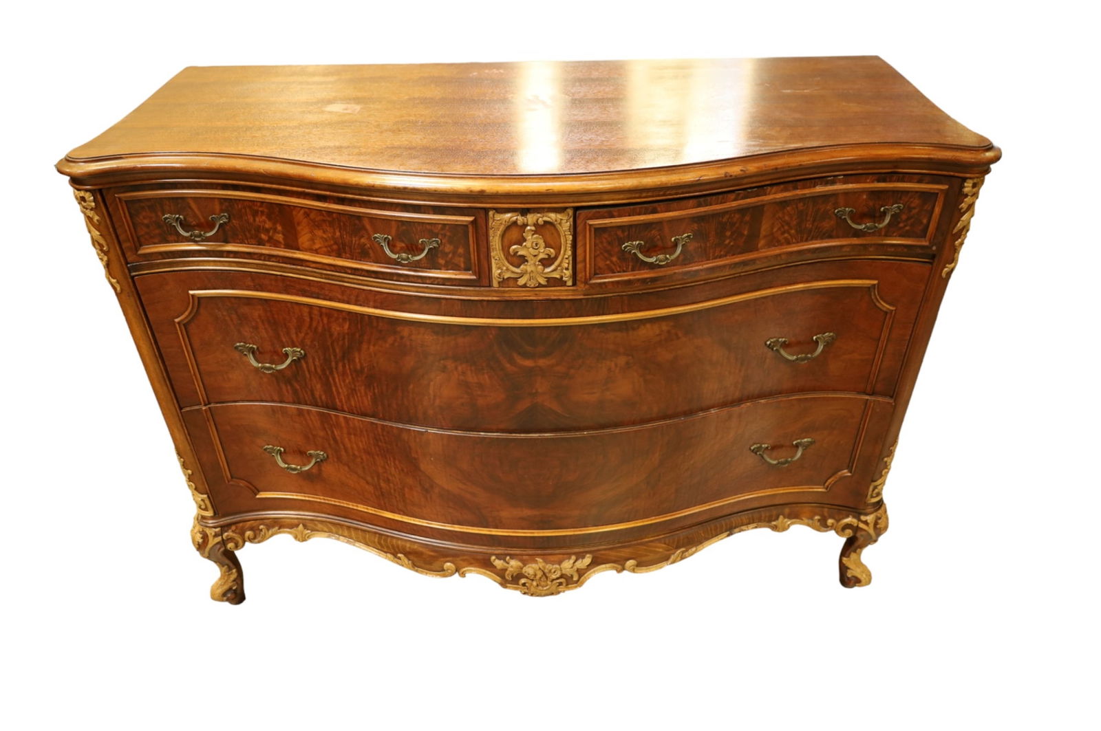 1930'S 4 DRAWER FRENCH STYLE CHEST (1 of 3)