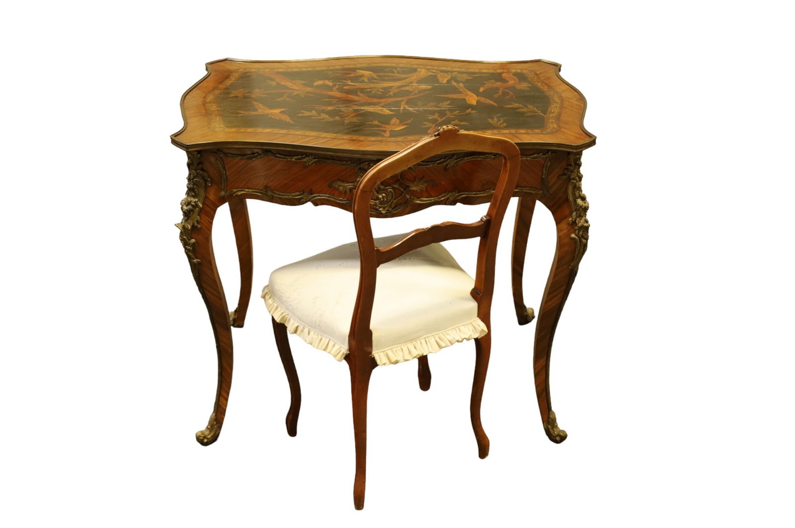 FRENCH STYLE DESK & CHAIR (1 of 3)