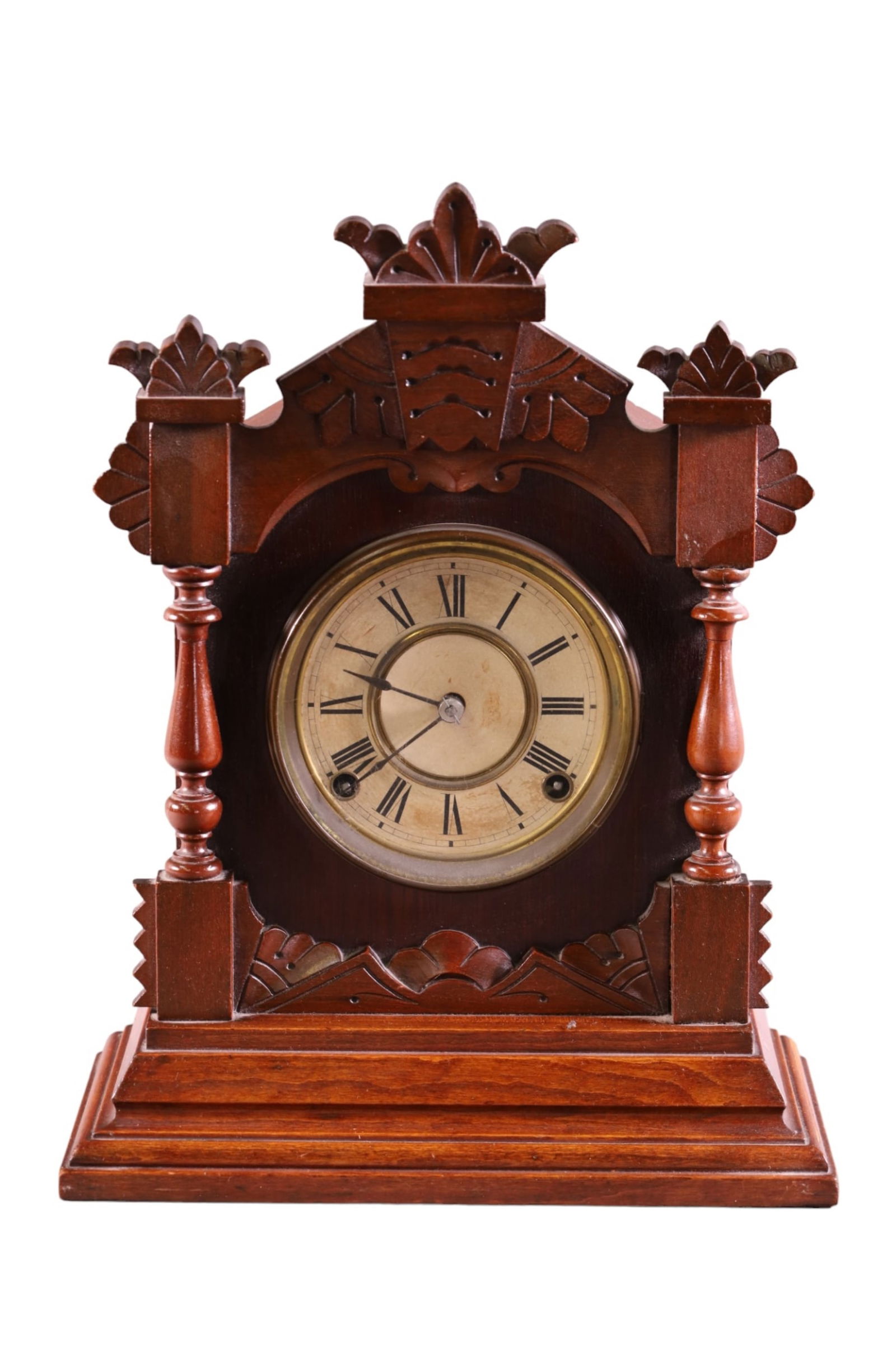 ANTIQUE ANSONIA MANTLE CLOCK (1 of 4)