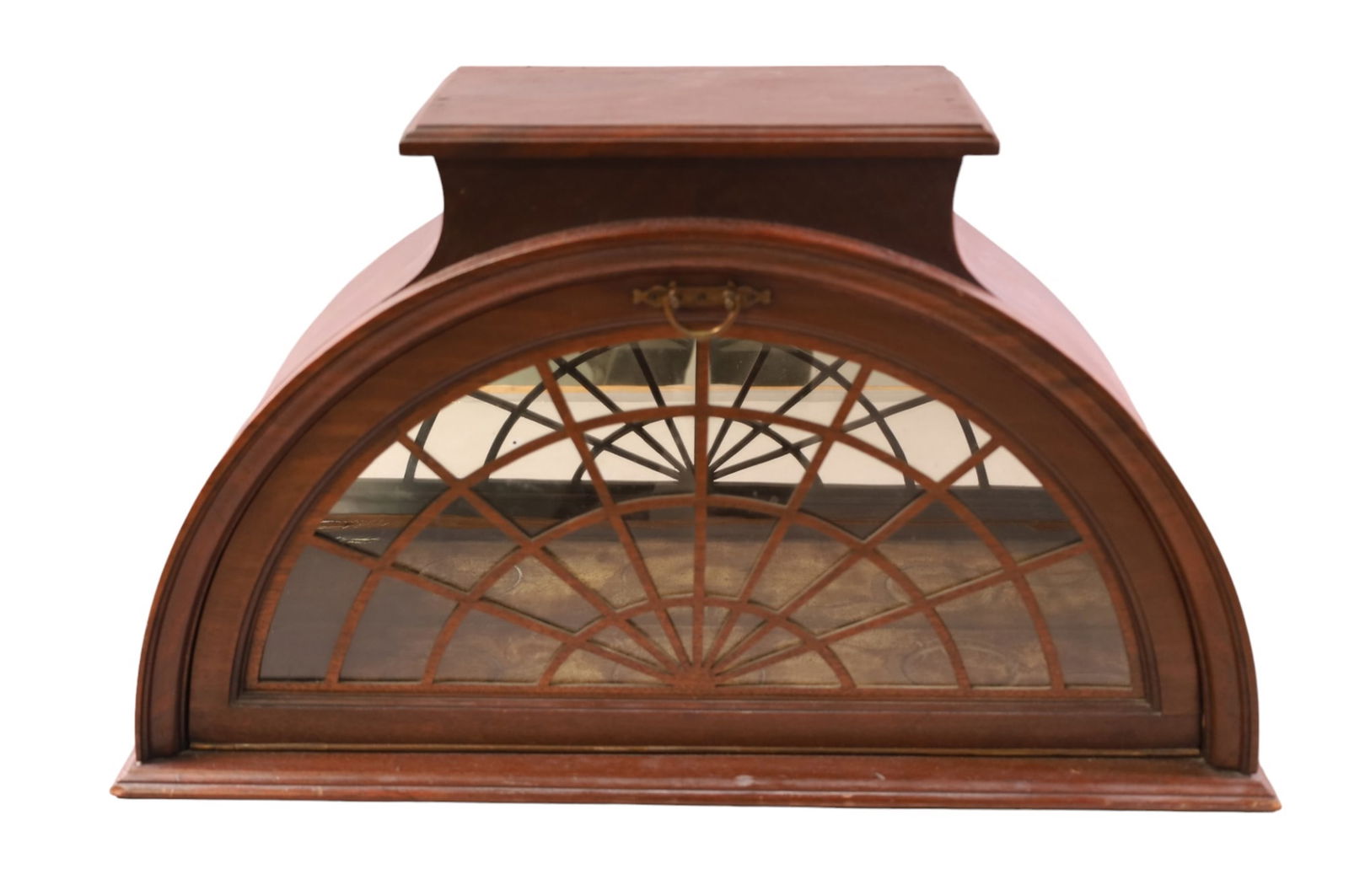 MAHOGANY TABLE TOP SHOWCASE (1 of 3)