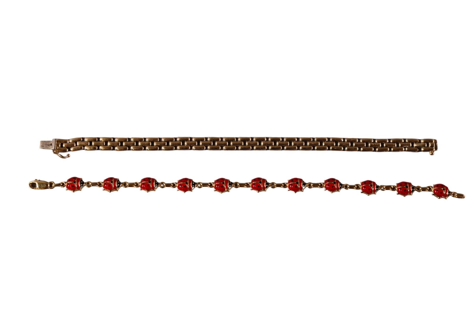 2 14K GOLD BRACELETS (1 of 3)