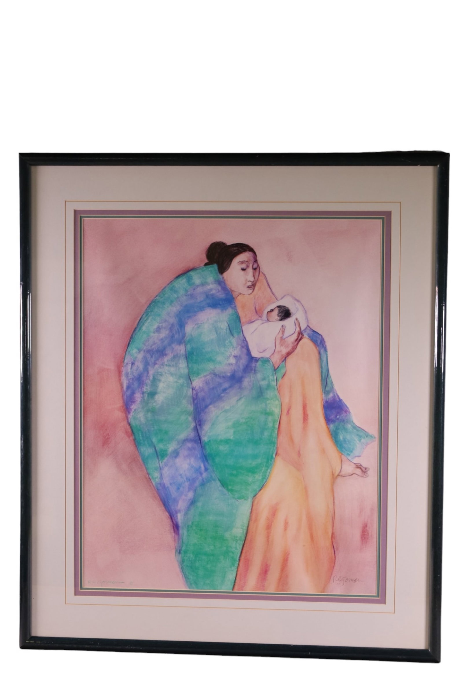 RC GORMAN LITHOGRAPH (1 of 3)