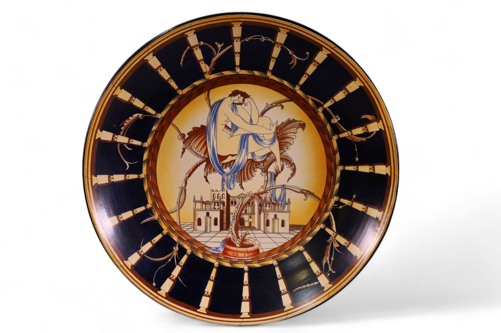 ART DECO ITALIAN ISABELLA LOW BOWL GIO PONTI FOR GINORI (1 of 3)