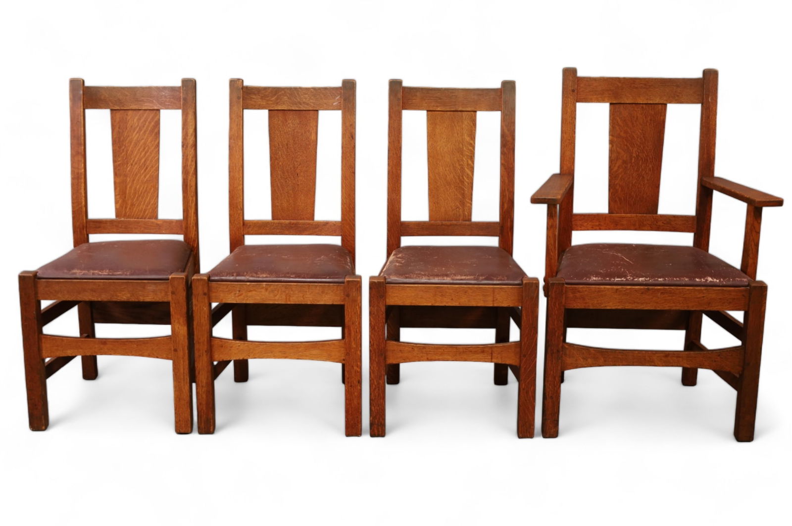 SET OF 4 STICKLEY BROTHERS DINING CHAIRS (1 of 5)