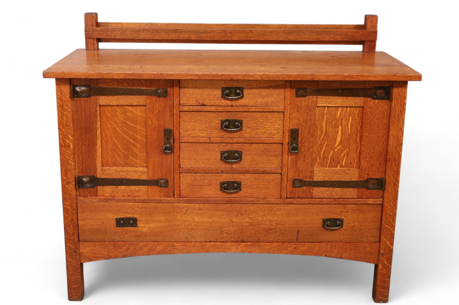 L & J.G. STICKLEY MISSION OAK SIDEBOARD (1 of 15)