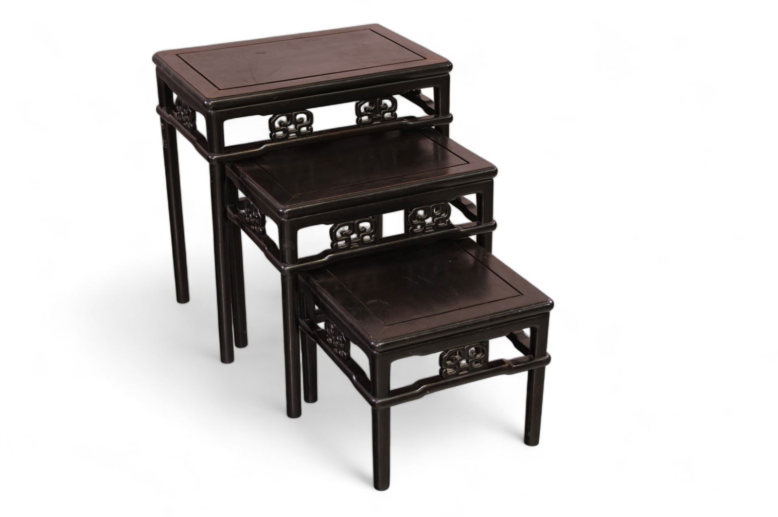 SET OF 3 CHINESE NESTING TABLES (1 of 4)