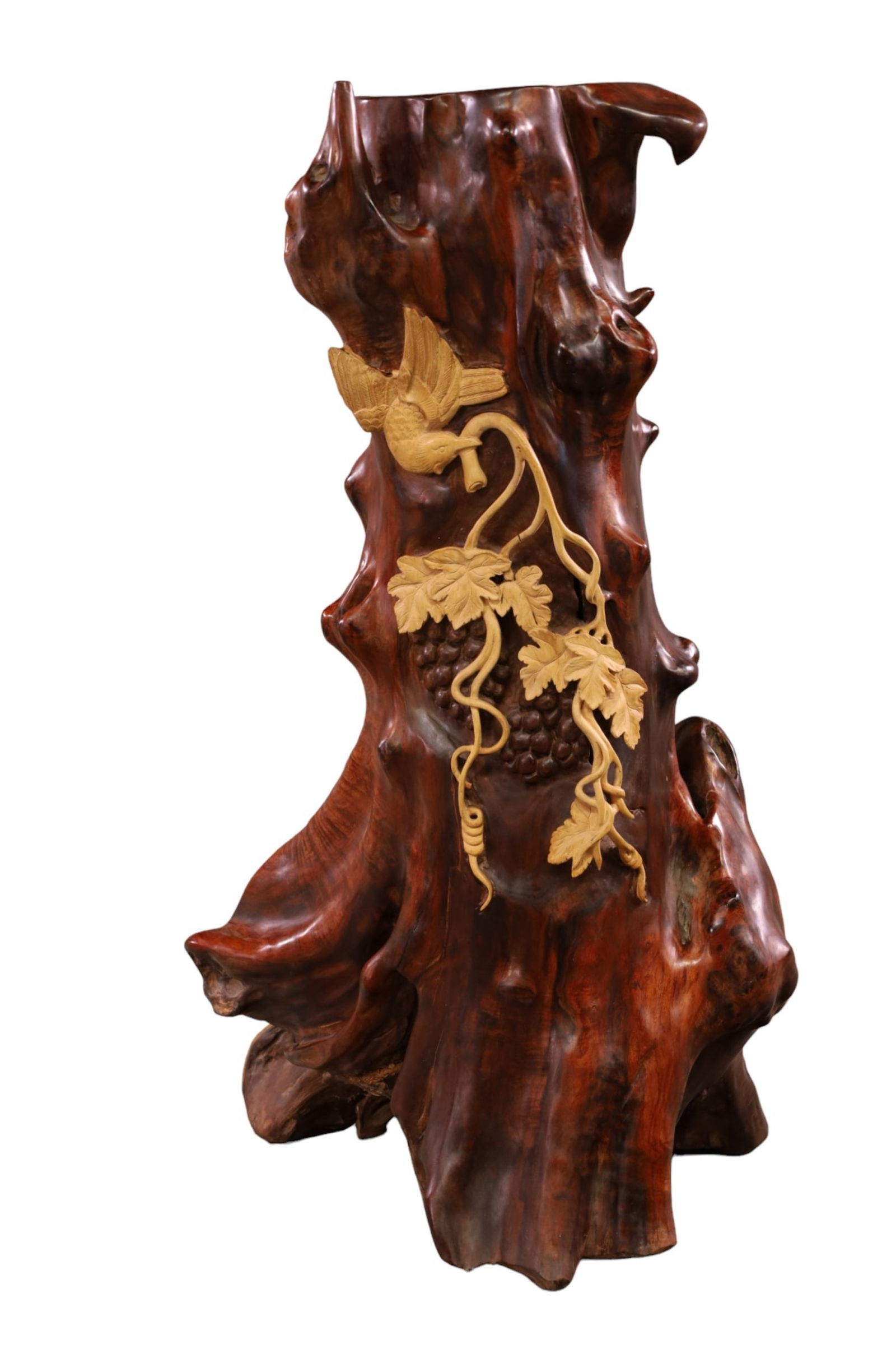 DECORATIVE JAPANESE TREE STUMP (1 of 3)