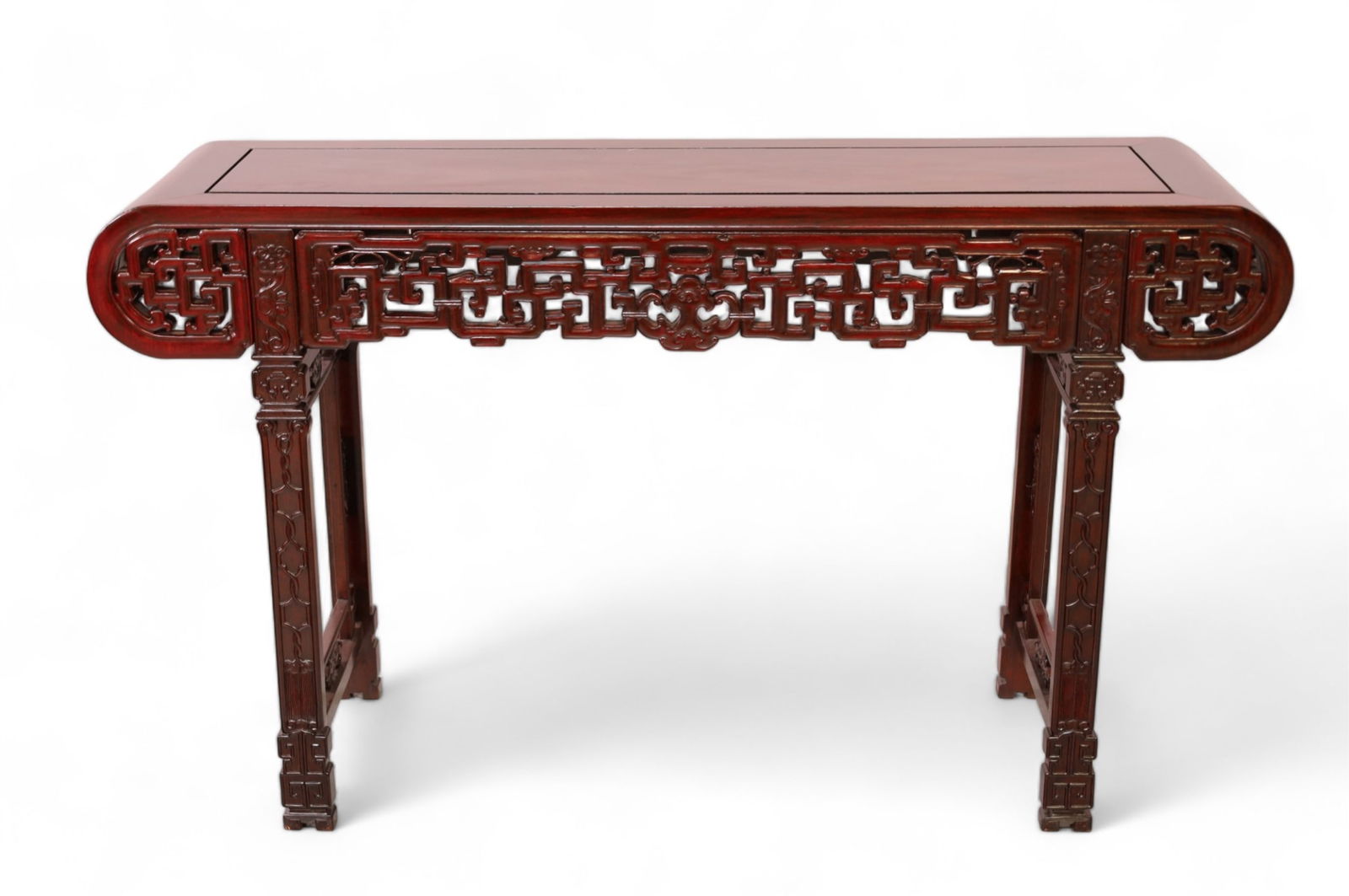 HIGHLY CARVED CHINESE ALTAR TABLE (1 of 4)