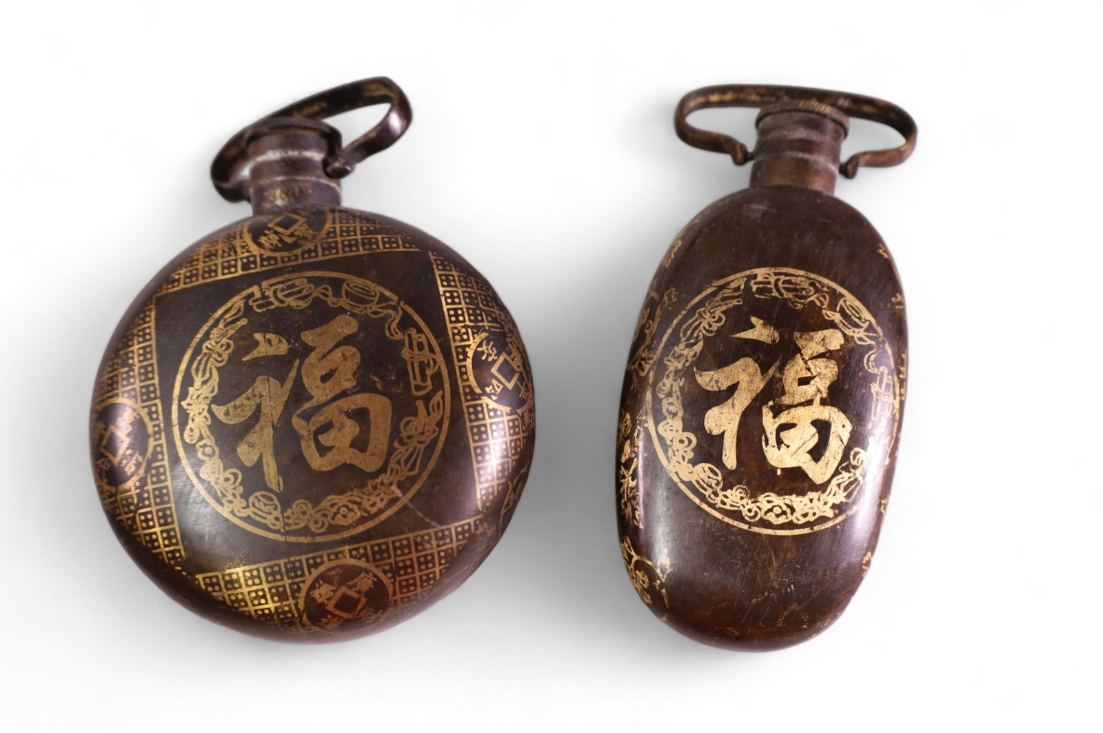 2 ANTIQUE CHINESE HAND WARMERS (1 of 7)