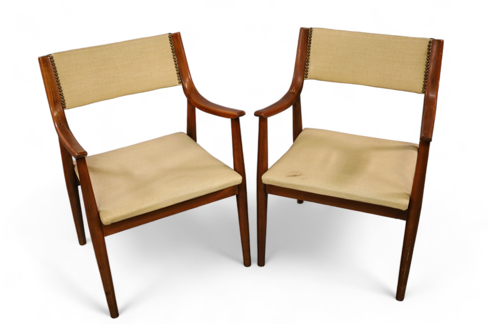 PAIR OF MID CENTURY MODERN ARMCHAIRS (1 of 5)
