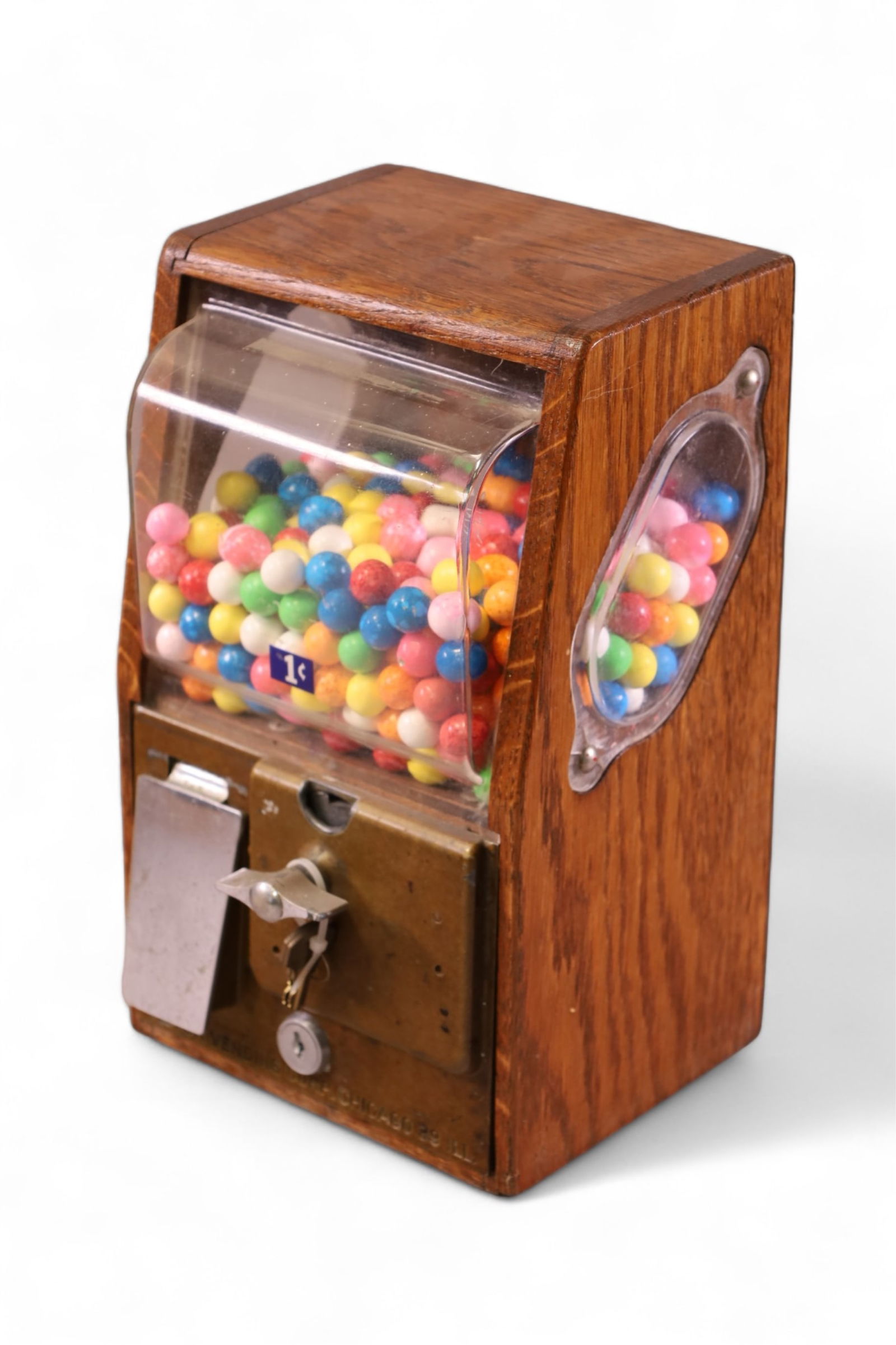 VICTOR 1 CENT GUMBALL MACHINE (1 of 4)