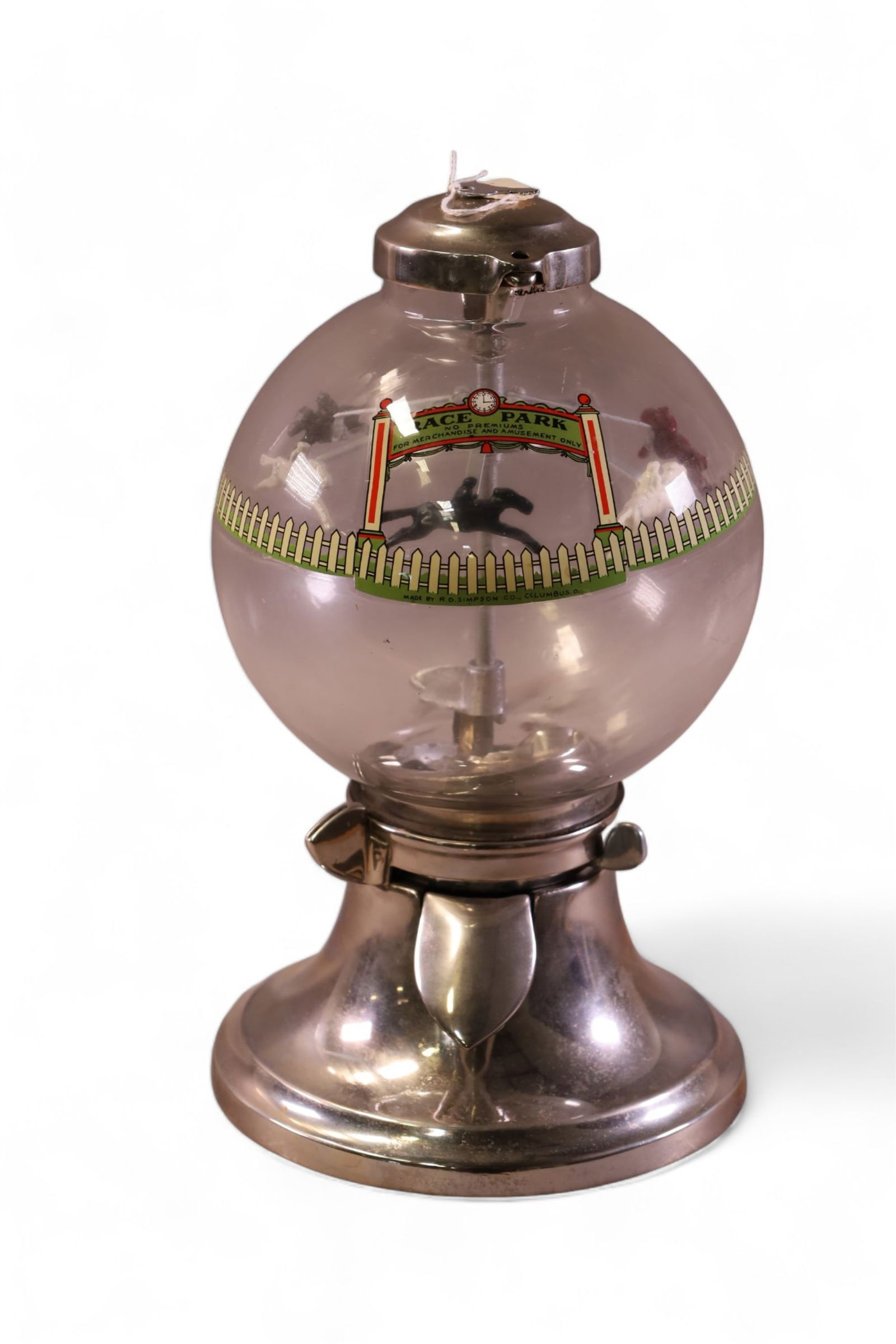 SIMPSON 1 CENT GUMBALL MACHINE (1 of 2)