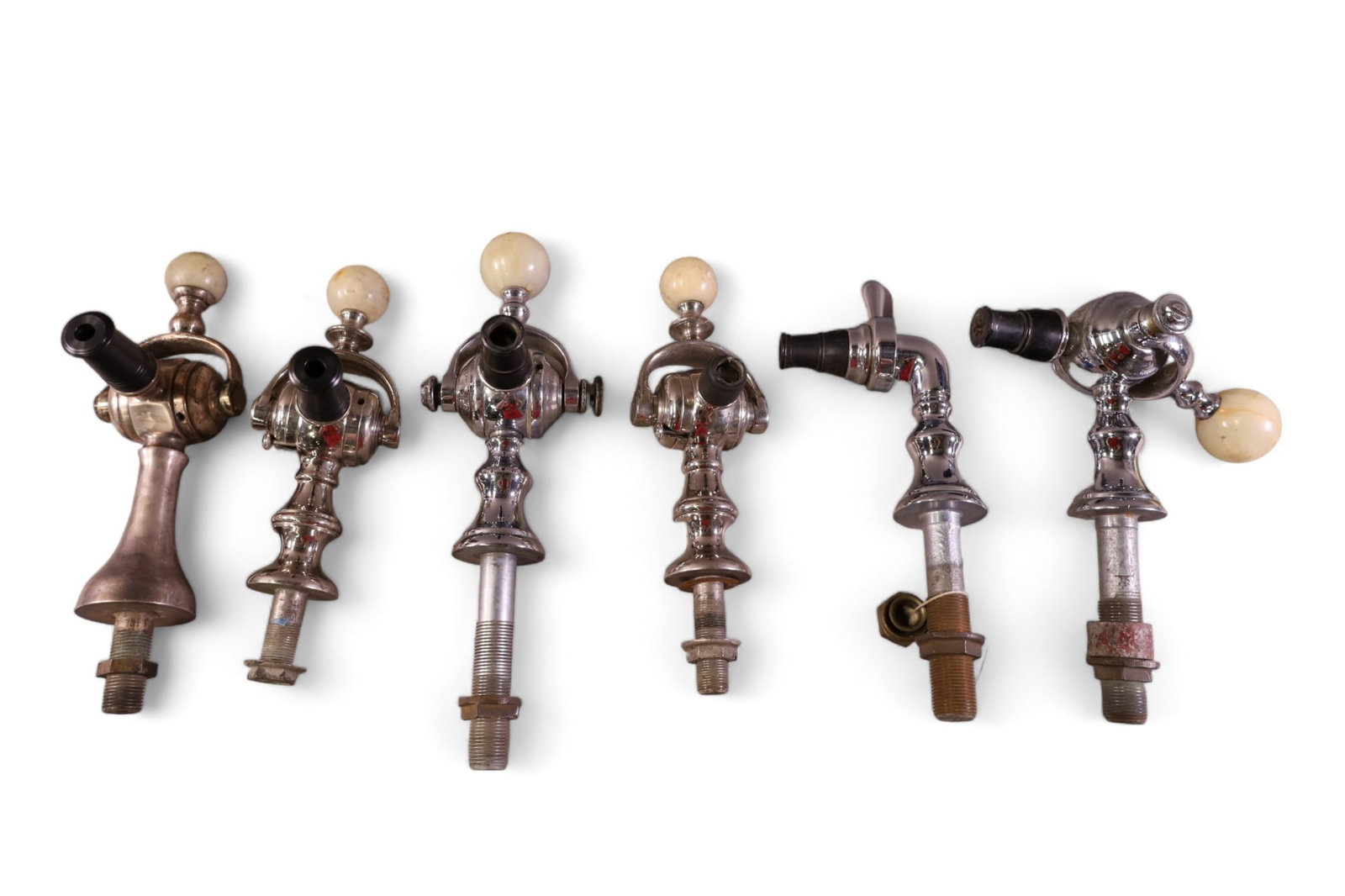 6 ANTIQUE BEER TAPS (1 of 4)