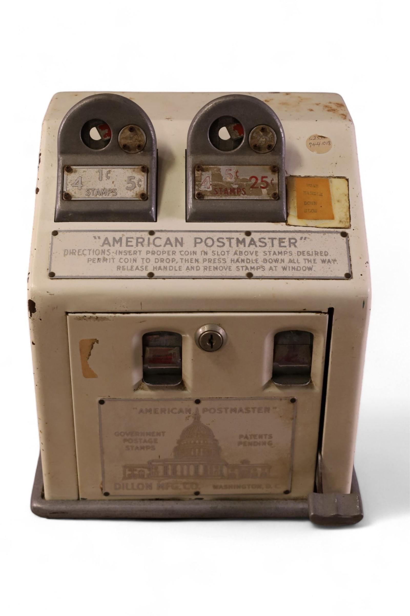 AMERICAN POST MASTER STAMP DISPENSER (1 of 2)