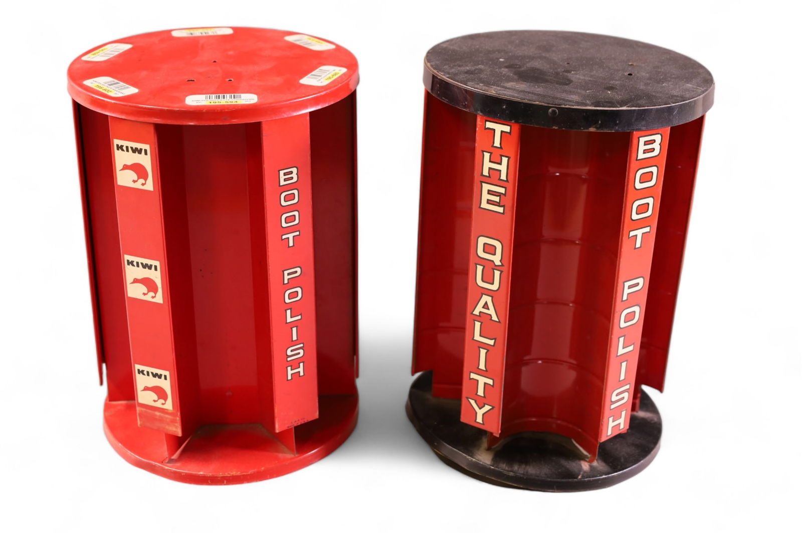 2 KIWI POLISH TABLE TOP DISPENSERS (1 of 2)