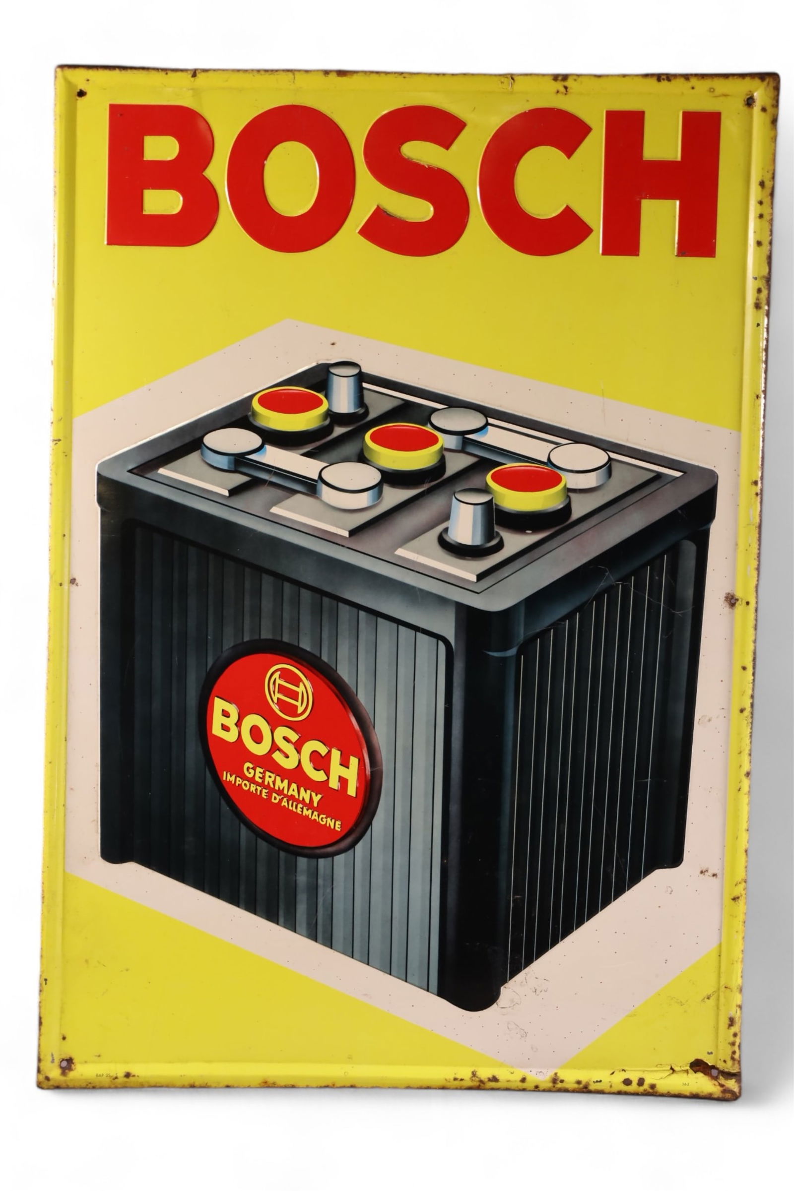 BOSCH BATTERIES TIN SIGN (1 of 2)