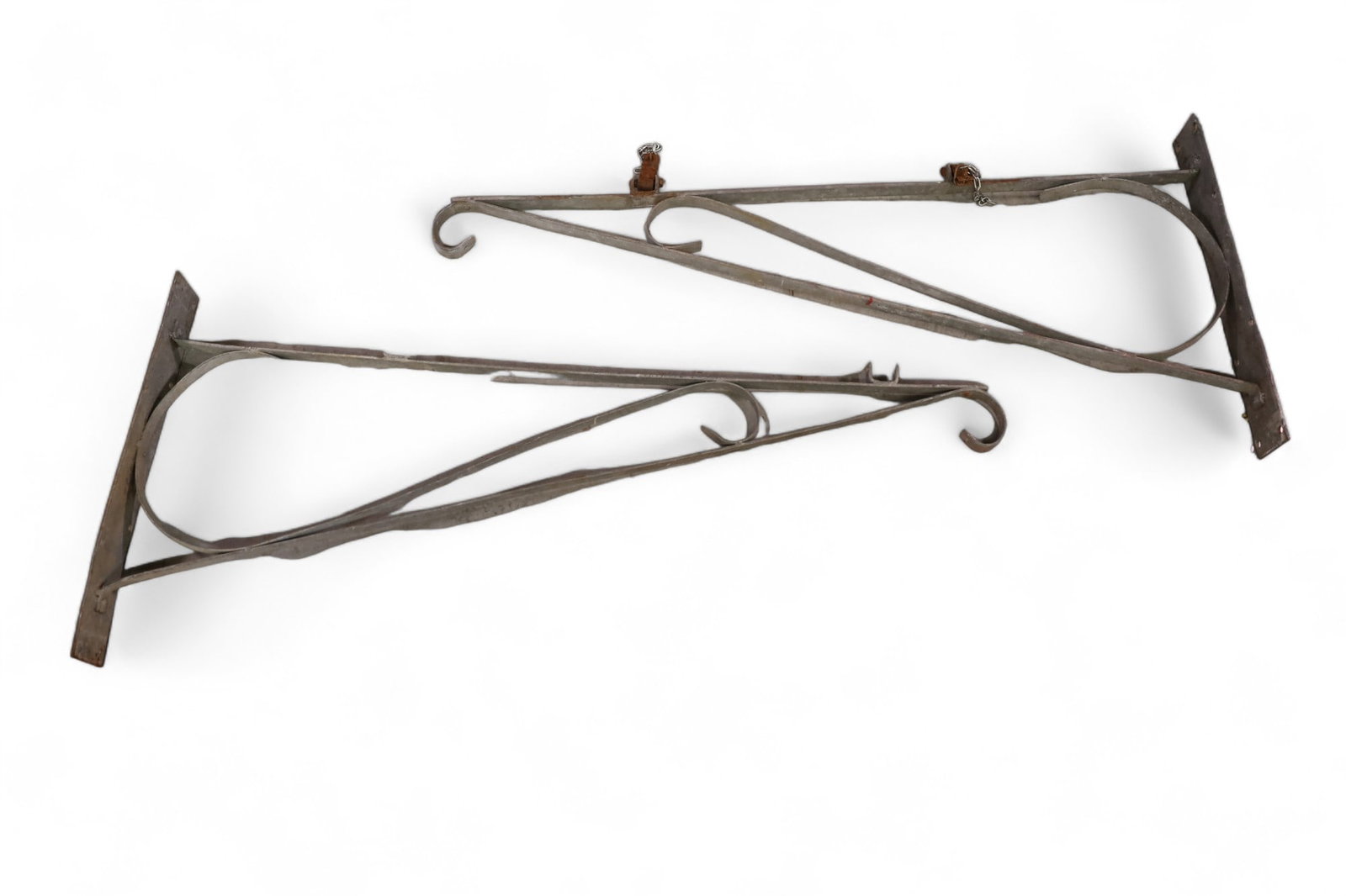 2 ANTIQUE SIGN HANGERS (1 of 2)