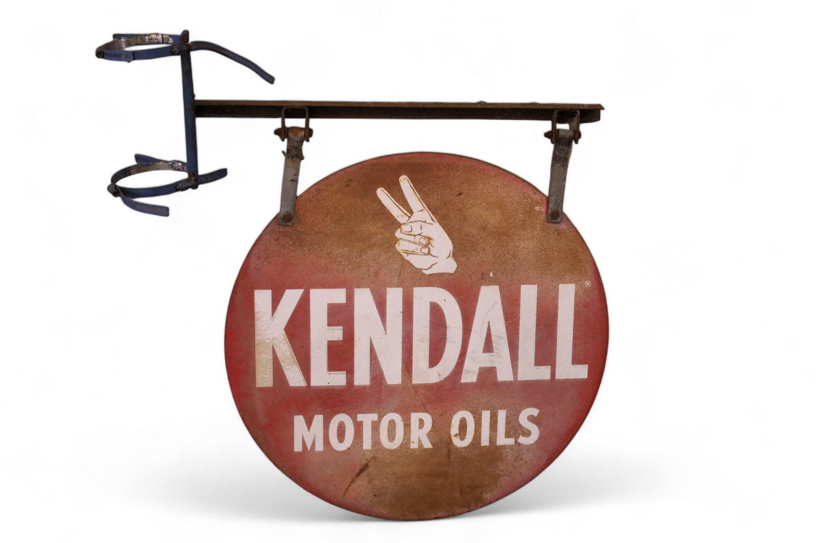KENDALL MOTOR OILS METAL SIGN (1 of 2)