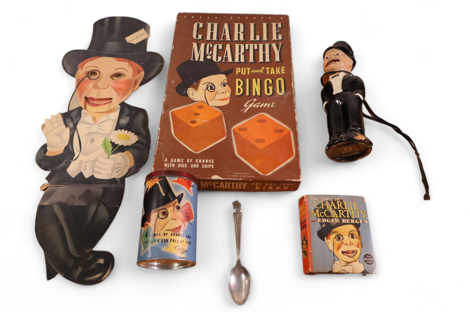 MISC. CHARLIE MCCARTHY ITEMS (1 of 4)