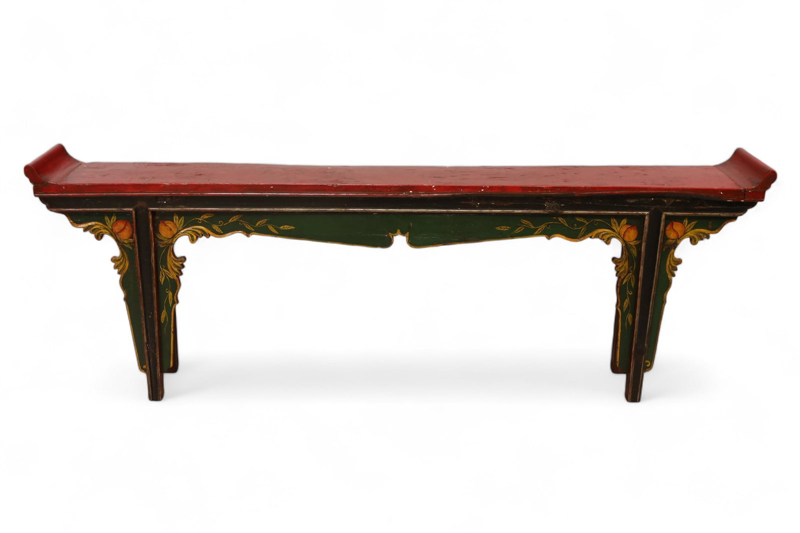 CHINESE LACQUER & PAINTED ALTAR TABLE (1 of 5)