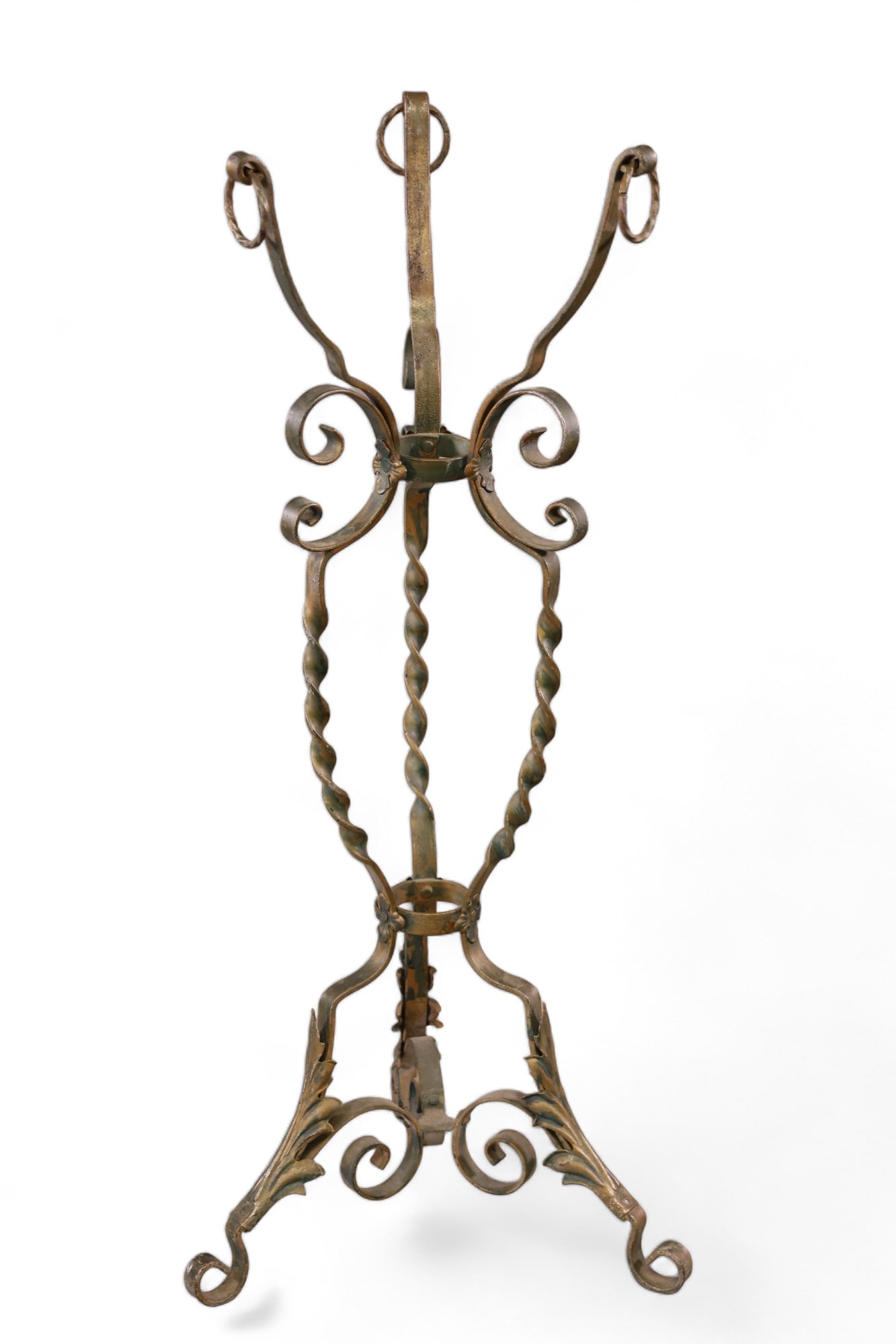 SPANISH STYLE IRON PLANT STAND (1 of 3)