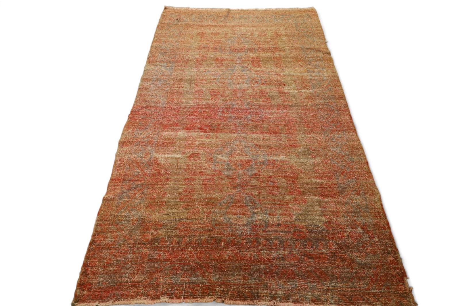 APPROX 8' x 4' 6" HANDMADE WOOL RUG (1 of 5)