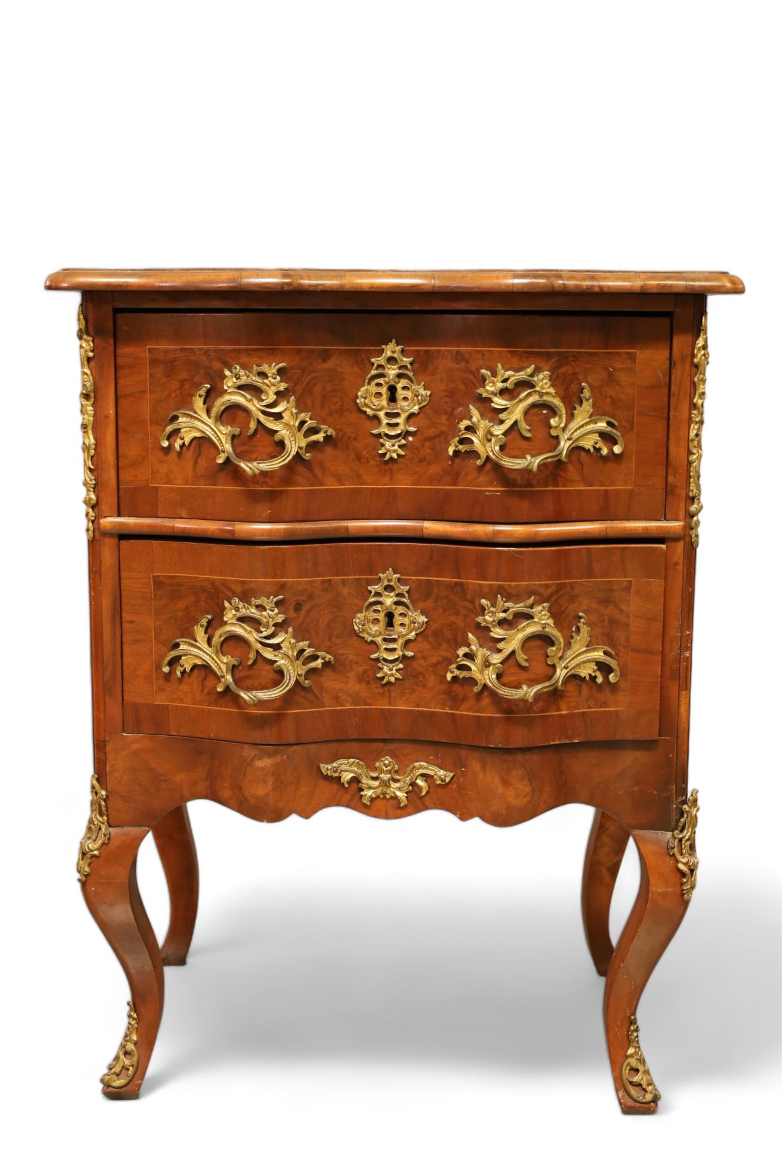 ANTIQUE FRENCH TWO DRAWER CHEST (1 of 3)