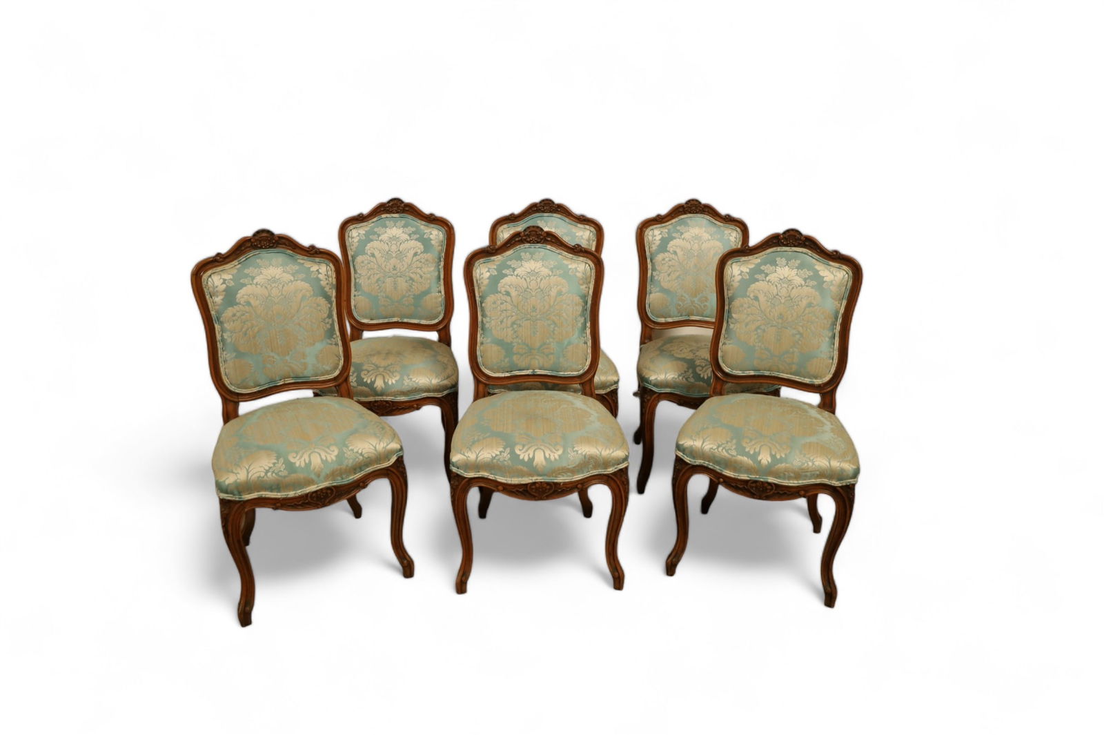 SET OF 6 FRENCH DINING CHAIRS (1 of 5)