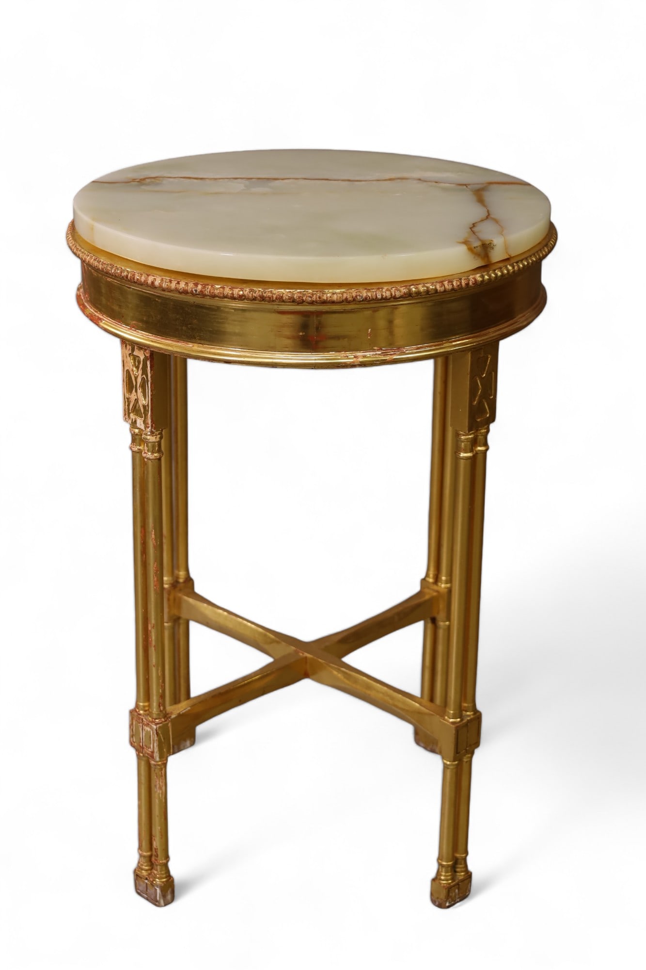 FRENCH GILT LAMP TABLE (1 of 4)