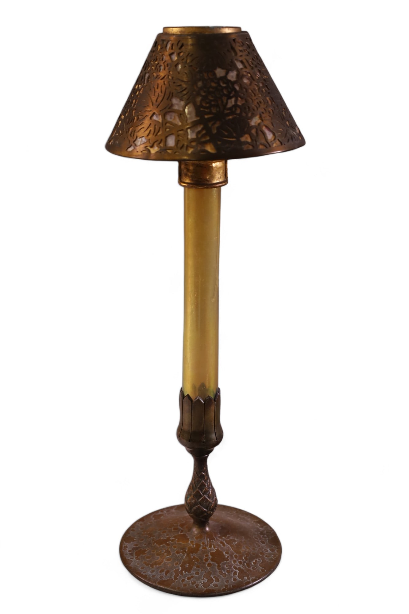 TIFFANY STUDIOS CANDLESTICK (1 of 7)