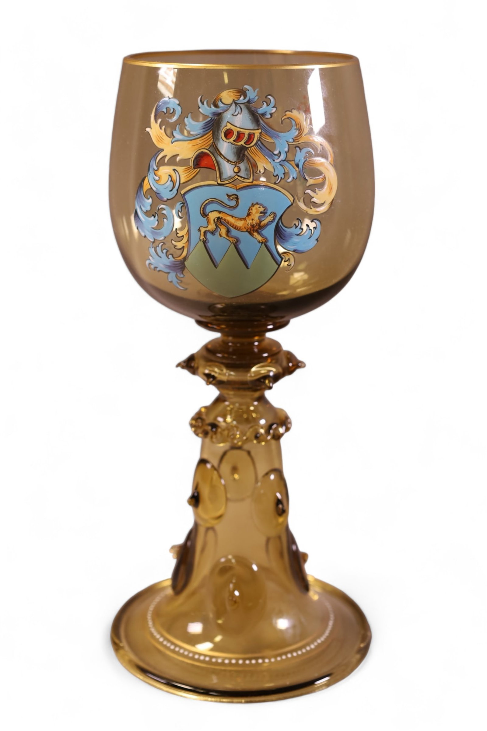 ART GLASS CHALICE (1 of 2)