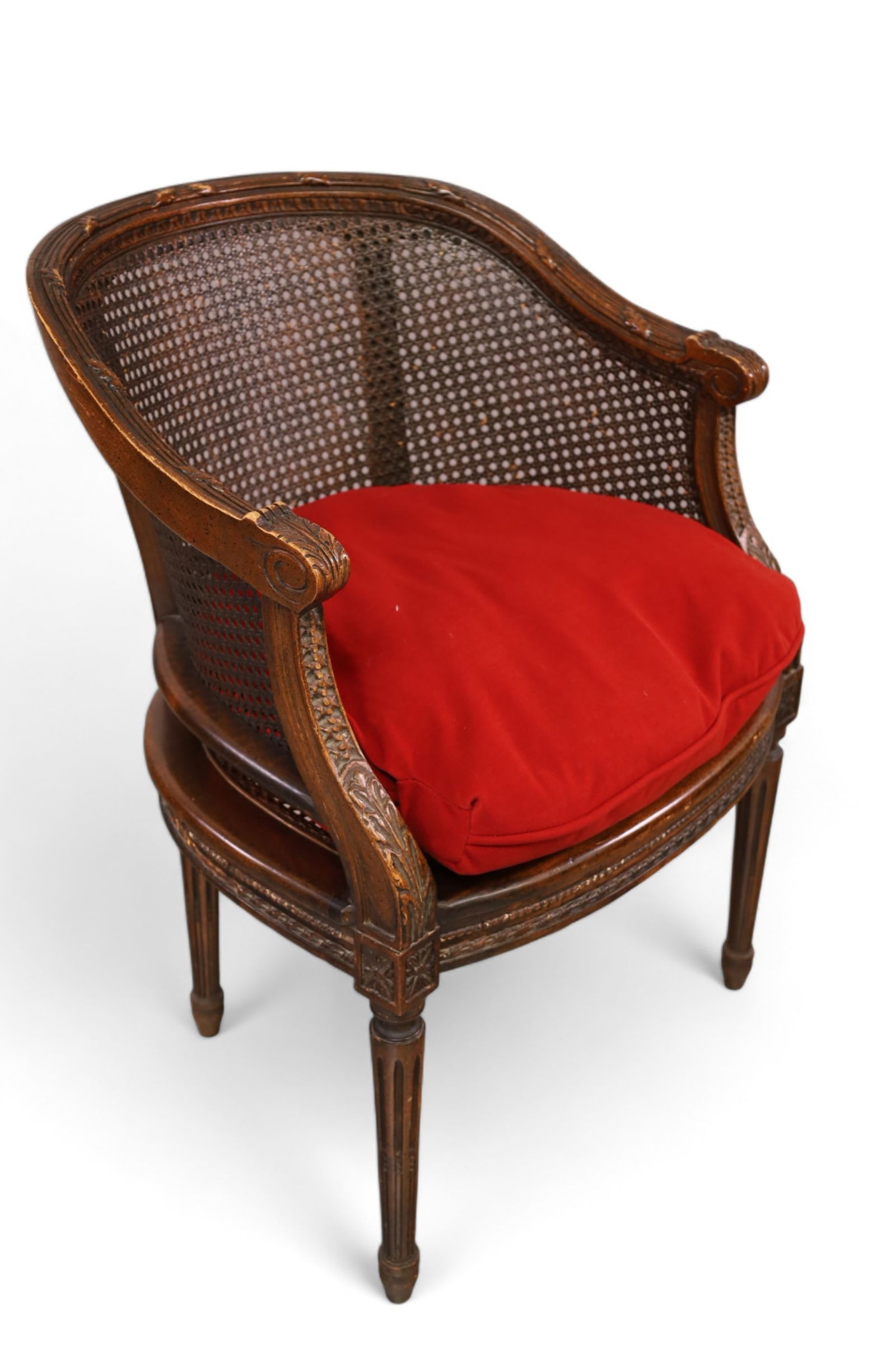 CANE PARLOR CHAIR (1 of 4)