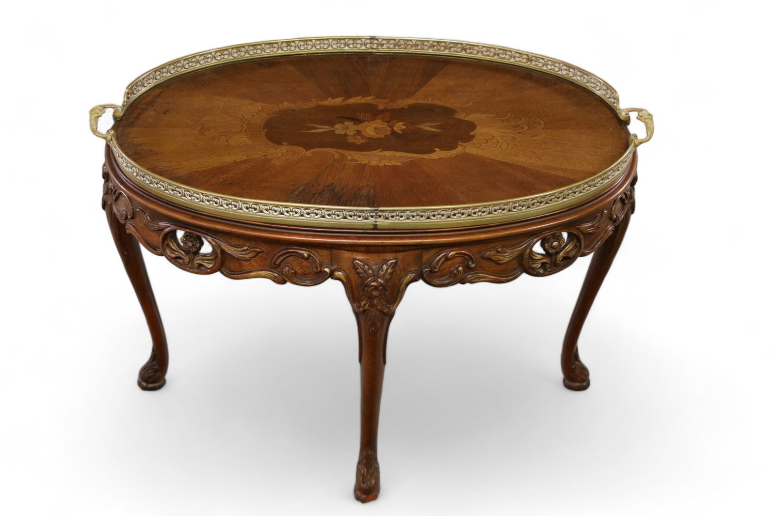 TRAY TOP FRENCH STYLE COFFEE TABLE (1 of 3)