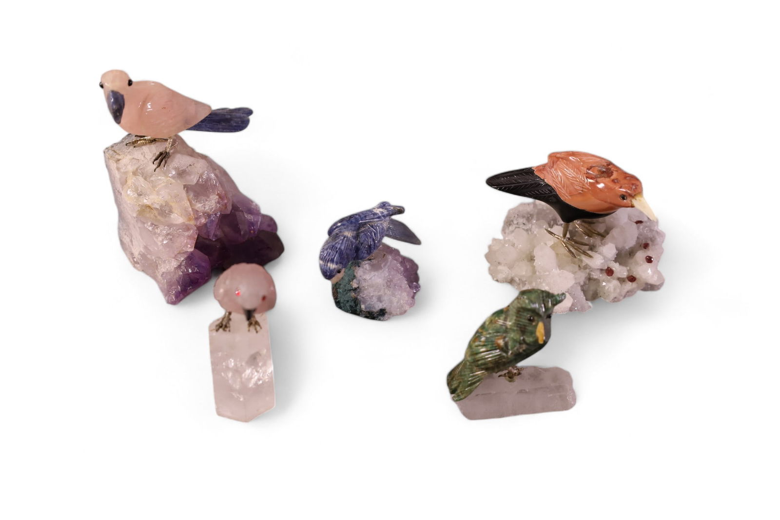 5 STONE BIRDS (1 of 6)