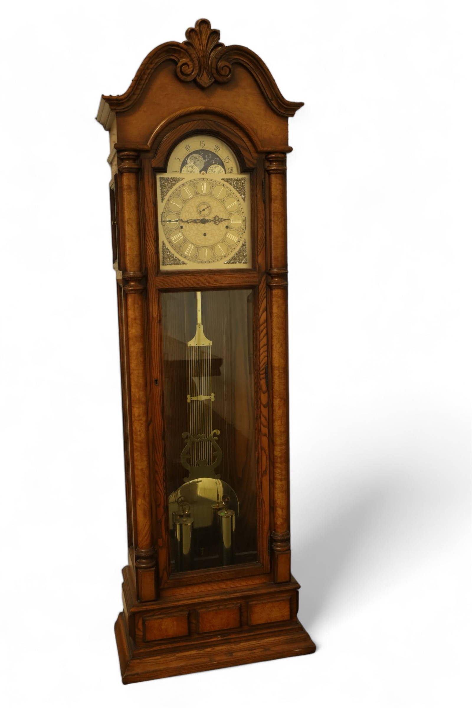 Molyneux 3 Weight Grandfather Clock Auction
