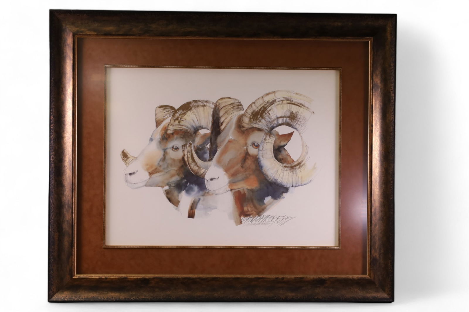 SARAH ROGERS BIG HORN SHEEP PRINT (1 of 3)