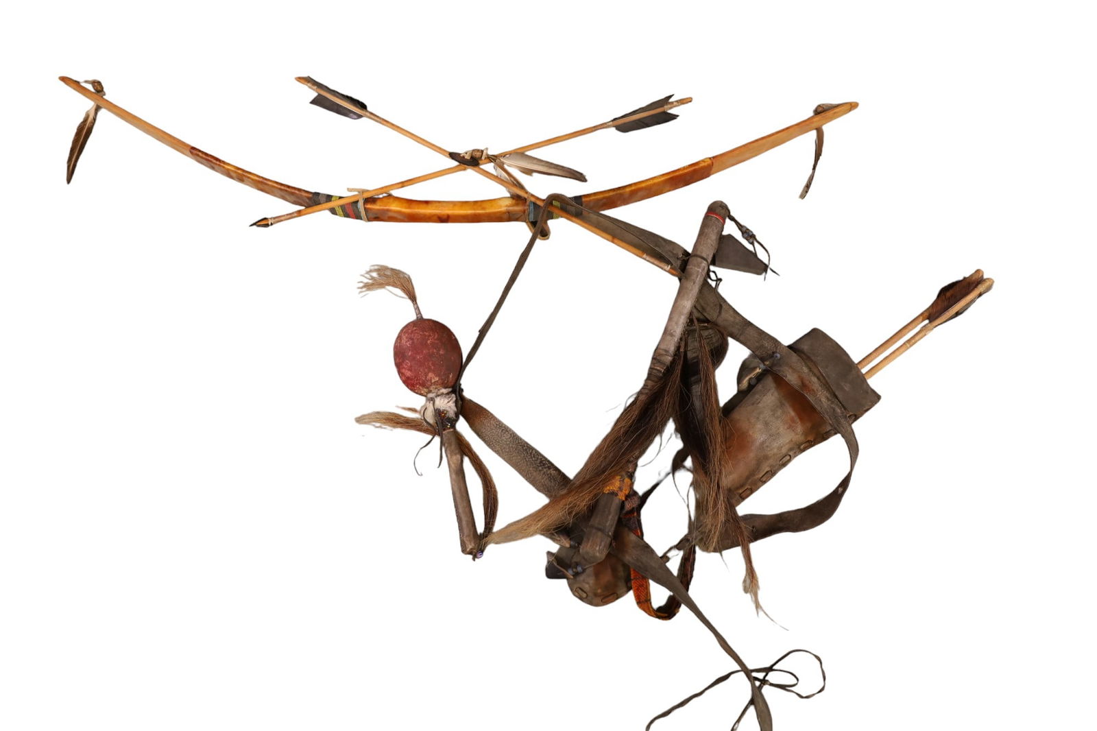 LOT OF DECORATIVE NATIVE AMERICAN ITEMS (1 of 3)